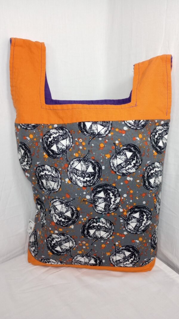 Medium Knot Bag - Orange Pumpkins