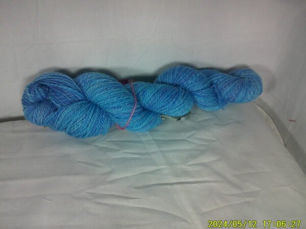 Hand Spun Yarn - Blue Skies Forever