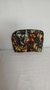 Zippered Hook and Needle Bag - Wolf