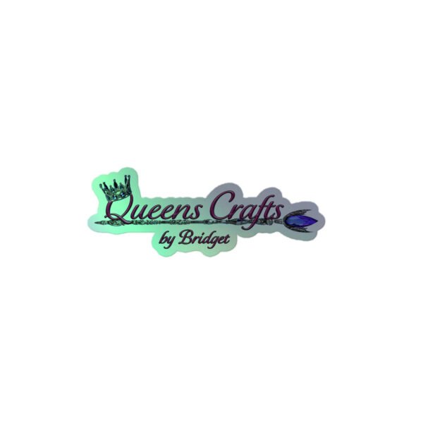 The Queen's Logo Holographic stickers - Image 2