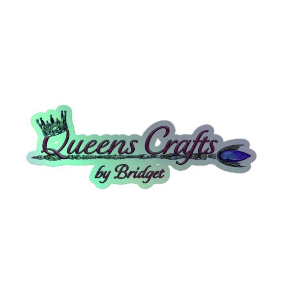 The Queen's Logo Holographic stickers - Image 3