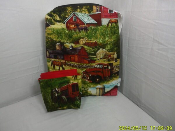 Small Zipper Bag Set - Farm