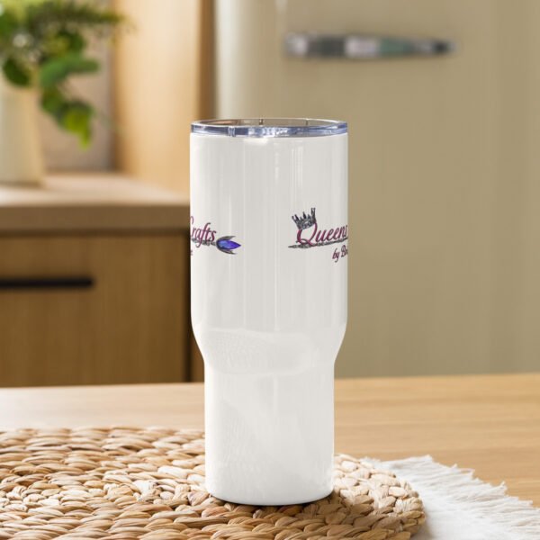 The Queen's Logo Travel mug with a handle - Image 2