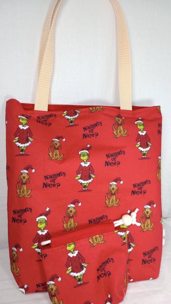 Medium Tote Set - Grinch