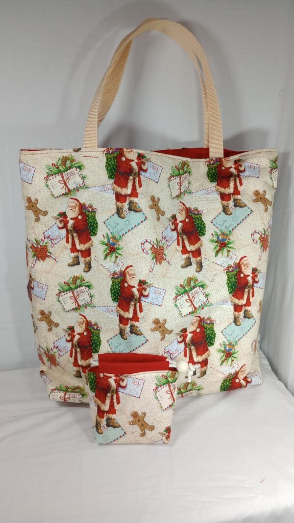 Extra Large Tote Bag Set - Letter to Santa